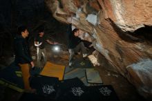 Bouldering in Hueco Tanks on 01/19/2020 with Blue Lizard Climbing and Yoga
Filename: SRM_20200119_1140120.jpg
Aperture: f/8.0
Shutter Speed: 1/250
Body: Canon EOS-1D Mark II
Lens: Canon EF 16-35mm f/2.8 L