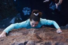 Bouldering in Hueco Tanks on 02/08/2020 with Blue Lizard Climbing and Yoga
Filename: SRM_20200208_1247580.jpg
Aperture: f/4.0
Shutter Speed: 1/250
Body: Canon EOS-1D Mark II
Lens: Canon EF 50mm f/1.8 II