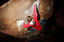 Bouldering in Hueco Tanks on 02/08/2020 with Blue Lizard Climbing and Yoga

Filename: SRM_20200208_1406560.jpg
Aperture: f/5.6
Shutter Speed: 1/250
Body: Canon EOS-1D Mark II
Lens: Canon EF 16-35mm f/2.8 L