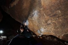 Bouldering in Hueco Tanks on 02/08/2020 with Blue Lizard Climbing and Yoga
Filename: SRM_20200208_1428240.jpg
Aperture: f/5.6
Shutter Speed: 1/250
Body: Canon EOS-1D Mark II
Lens: Canon EF 16-35mm f/2.8 L