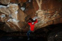 Bouldering in Hueco Tanks on 02/08/2020 with Blue Lizard Climbing and Yoga
Filename: SRM_20200208_1618390.jpg
Aperture: f/8.0
Shutter Speed: 1/250
Body: Canon EOS-1D Mark II
Lens: Canon EF 16-35mm f/2.8 L
