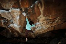 Bouldering in Hueco Tanks on 02/08/2020 with Blue Lizard Climbing and Yoga
Filename: SRM_20200208_1622000.jpg
Aperture: f/8.0
Shutter Speed: 1/250
Body: Canon EOS-1D Mark II
Lens: Canon EF 16-35mm f/2.8 L
