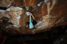 Bouldering in Hueco Tanks on 02/08/2020 with Blue Lizard Climbing and Yoga
Filename: SRM_20200208_1628150.jpg
Aperture: f/8.0
Shutter Speed: 1/250
Body: Canon EOS-1D Mark II
Lens: Canon EF 16-35mm f/2.8 L