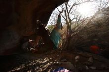 Bouldering in Hueco Tanks on 02/08/2020 with Blue Lizard Climbing and Yoga
Filename: SRM_20200208_1634470.jpg
Aperture: f/10.0
Shutter Speed: 1/250
Body: Canon EOS-1D Mark II
Lens: Canon EF 16-35mm f/2.8 L
