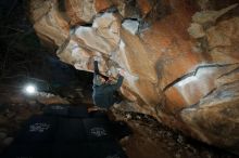 Bouldering in Hueco Tanks on 01/06/2020 with Blue Lizard Climbing and Yoga
Filename: SRM_20200106_1117100.jpg
Aperture: f/8.0
Shutter Speed: 1/250
Body: Canon EOS-1D Mark II
Lens: Canon EF 16-35mm f/2.8 L