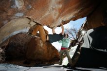 Bouldering in Hueco Tanks on 02/16/2020 with Blue Lizard Climbing and Yoga

Filename: SRM_20200216_1422020.jpg
Aperture: f/8.0
Shutter Speed: 1/250
Body: Canon EOS-1D Mark II
Lens: Canon EF 16-35mm f/2.8 L