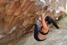 Bouldering in Hueco Tanks on 02/17/2020 with Blue Lizard Climbing and Yoga
Filename: SRM_20200217_1526520.jpg
Aperture: f/3.5
Shutter Speed: 1/400
Body: Canon EOS-1D Mark II
Lens: Canon EF 50mm f/1.8 II