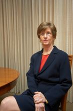 Portraits of UT Vice President of Employee and Campus Services Patricia L Clubb.
Filename: SRM_20070301_1403525.jpg
Aperture: f/4.5
Shutter Speed: 1/250
Body: Canon EOS-1D Mark II
Lens: Sigma 15-30mm f/3.5-4.5 EX Aspherical DG DF