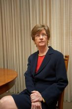 Portraits of UT Vice President of Employee and Campus Services Patricia L Clubb.
Filename: SRM_20070301_1404028.jpg
Aperture: f/4.5
Shutter Speed: 1/250
Body: Canon EOS-1D Mark II
Lens: Sigma 15-30mm f/3.5-4.5 EX Aspherical DG DF