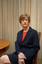 Portraits of UT Vice President of Employee and Campus Services Patricia L Clubb.
Filename: SRM_20070301_1404060.jpg
Aperture: f/4.5
Shutter Speed: 1/250
Body: Canon EOS-1D Mark II
Lens: Sigma 15-30mm f/3.5-4.5 EX Aspherical DG DF