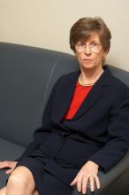 Portraits of UT Vice President of Employee and Campus Services Patricia L Clubb.
Filename: SRM_20070301_1407120.jpg
Aperture: f/4.5
Shutter Speed: 1/250
Body: Canon EOS 20D
Lens: Canon EF 50mm f/1.8 II