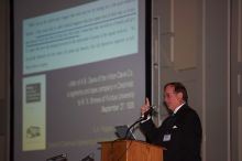 Nicholas A. Peppas gave the AIChE institute lecture, Le Plus Ça Change...Nanotechnology and Bioengineering in An Evolving Chemical Engineering World, on Wednesday, November 7, 2007.
Filename: SRM_20071107_1329302.jpg
Aperture: f/2.8
Shutter Speed: 1/250
Body: Canon EOS-1D Mark II
Lens: Canon EF 80-200mm f/2.8 L