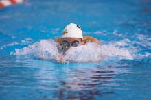 Georgia's Hunter Lainhart competed in the 400 yard IM with a time of 4:11.04. The University of Texas Longhorns defeated The University of Georgia Bulldogs 157-135 on Saturday, January 12, 2008.
Filename: SRM_20080112_1239348.jpg
Aperture: f/2.8
Shutter Speed: 1/400
Body: Canon EOS-1D Mark II
Lens: Canon EF 300mm f/2.8 L IS