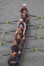 The Longhorns first varsity eight of coxswain Mary Cait McPherson, stroke Luise Fleischhauer, Callie Mattrisch, Jen Vander Maarel, Kellie Lunday, Jelena Zunic, Emilie Sallee, Alex Janss and Nancy Arrington placed first with a time of 28:09.00. The women's rowing team competed in the 2008 Fighting Nutria on Saturday, February 16, 2008.
Filename: SRM_20080216_0826508.jpg
Aperture: f/4.0
Shutter Speed: 1/800
Body: Canon EOS-1D Mark II
Lens: Canon EF 300mm f/2.8 L IS