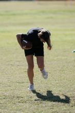 The Cheetahs (chemical engineering team) lost in the Fall 2008 UT flag football intramural championship game on November 9, 2008.
Filename: SRM_20081109_15224876.jpg
Aperture: f/4.0
Shutter Speed: 1/2500
Body: Canon EOS-1D Mark II
Lens: Canon EF 300mm f/2.8 L IS