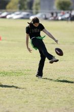 The Cheetahs (chemical engineering team) lost in the Fall 2008 UT flag football intramural championship game on November 9, 2008.
Filename: SRM_20081109_15243291.jpg
Aperture: f/4.0
Shutter Speed: 1/2000
Body: Canon EOS-1D Mark II
Lens: Canon EF 300mm f/2.8 L IS