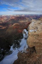 The Grand Canyon from the scenic view, south rim, on Sunday, January 4, 2009.

Filename: SRM_20090104_14373320.JPG
Aperture: f/16.0
Shutter Speed: 1/60
Body: Canon EOS-1D Mark II
Lens: Canon EF 16-35mm f/2.8 L