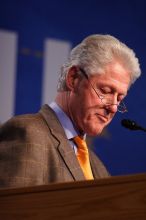 Former President Bill Clinton speaking at the CGIU meeting. Day one of the 2nd Annual Clinton Global Initiative University (CGIU) meeting was held at The University of Texas at Austin, Friday, February 13, 2009.
Filename: SRM_20090213_16184544.jpg
Aperture: f/2.8
Shutter Speed: 1/250
Body: Canon EOS 20D
Lens: Canon EF 300mm f/2.8 L IS