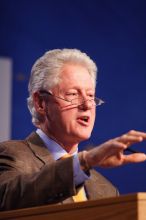 Former President Bill Clinton speaking at the CGIU meeting. Day one of the 2nd Annual Clinton Global Initiative University (CGIU) meeting was held at The University of Texas at Austin, Friday, February 13, 2009.
Filename: SRM_20090213_16202555.jpg
Aperture: f/2.8
Shutter Speed: 1/200
Body: Canon EOS 20D
Lens: Canon EF 300mm f/2.8 L IS