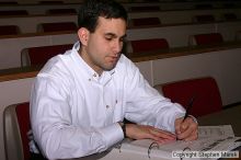 Weekly meeting of the Undergraduate House of Representatives (UHR), March 16, 2004.
Filename: img_3305_std.jpg
Aperture: f/11.0
Shutter Speed: 1/160
Body: Canon EOS DIGITAL REBEL
Lens: Canon EF-S 18-55mm f/3.5-5.6