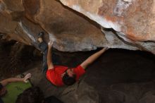 Bouldering in Hueco Tanks on %m/%d/%Y
Filename: SRM_20160219_1433050.jpg
Aperture: f/8.0
Shutter Speed: 1/250
Body: Canon EOS 20D
Lens: Canon EF 16-35mm f/2.8 L