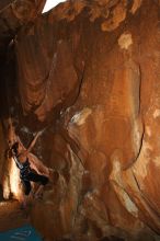 Bouldering in Hueco Tanks on 02/20/2016
Filename: SRM_20160220_1603360.JPG
Aperture: f/5.6
Shutter Speed: 1/250
Body: Canon EOS 20D
Lens: Canon EF 16-35mm f/2.8 L
