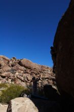 Bouldering in Hueco Tanks on 03/13/2016 with Blue Lizard Climbing and Yoga

Filename: SRM_20160313_1433550.jpg
Aperture: f/9.0
Shutter Speed: 1/250
Body: Canon EOS 20D
Lens: Canon EF 16-35mm f/2.8 L