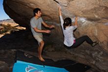 Bouldering in Hueco Tanks on 03/18/2016 with Blue Lizard Climbing and Yoga

Filename: SRM_20160318_1007250.jpg
Aperture: f/10.0
Shutter Speed: 1/250
Body: Canon EOS 20D
Lens: Canon EF 16-35mm f/2.8 L
