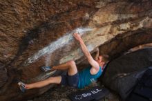 Bouldering in Hueco Tanks on 04/11/2016 with Blue Lizard Climbing and Yoga

Filename: SRM_20160411_1653120.jpg
Aperture: f/3.5
Shutter Speed: 1/320
Body: Canon EOS 20D
Lens: Canon EF 16-35mm f/2.8 L