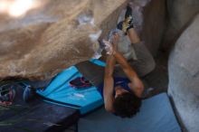 Bouldering in Hueco Tanks on 11/24/2016 with Blue Lizard Climbing and Yoga