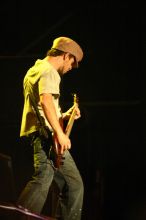 Puddle of Mudd performs on the first day of Music Midtown, 2004.
Filename: IMG_6054.jpg
Aperture: f/2.8
Shutter Speed: 1/160
Body: Canon EOS DIGITAL REBEL
Lens: Canon EF 80-200mm f/2.8 L