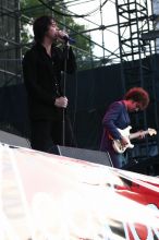 The Strokes perform on the 99X stage on the second day of Music Midtown, 2004.
Filename: IMG_6581.jpg
Aperture: f/4.5
Shutter Speed: 1/250
Body: Canon EOS DIGITAL REBEL
Lens: Canon EF 80-200mm f/2.8 L
