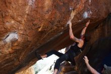 Bouldering in Hueco Tanks on 03/14/2017 with Blue Lizard Climbing and Yoga