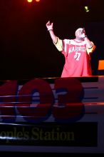 Twista performs on the third day of Music Midtown, 2004.

Filename: IMG_7396.jpg
Aperture: f/4.0
Shutter Speed: 1/80
Body: Canon EOS DIGITAL REBEL
Lens: Canon EF 50mm f/1.8 II