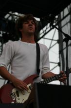 Ween performs on the 96 Rock stage on the third day of Music Midtown, 2004.
Filename: IMG_7020.jpg
Aperture: f/5.0
Shutter Speed: 1/320
Body: Canon EOS DIGITAL REBEL
Lens: Canon EF 80-200mm f/2.8 L