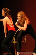 Alpha Chi Omega won 2nd place in the Mock Rock competition.
Filename: img_1853_std.jpg
Aperture: f/3.5
Shutter Speed: 1/160
Body: Canon EOS DIGITAL REBEL
Lens: Canon EF 80-200mm f/2.8 L
