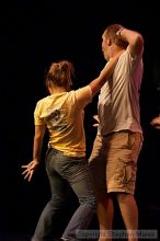 Dance contest in between acts at the Mock Rock competition at the Ferst Center.
Filename: crw_1670_std.jpg
Aperture: f/3.2
Shutter Speed: 1/160
Body: Canon EOS DIGITAL REBEL
Lens: Canon EF 80-200mm f/2.8 L