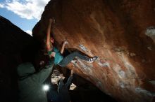Bouldering in Hueco Tanks on 11/11/2018 with Blue Lizard Climbing and Yoga
Filename: SRM_20181111_1458060.jpg
Aperture: f/9.0
Shutter Speed: 1/250
Body: Canon EOS-1D Mark II
Lens: Canon EF 16-35mm f/2.8 L