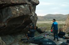Bouldering in Hueco Tanks on 11/24/2018 with Blue Lizard Climbing and Yoga
Filename: SRM_20181124_1804470.jpg
Aperture: f/2.5
Shutter Speed: 1/250
Body: Canon EOS-1D Mark II
Lens: Canon EF 50mm f/1.8 II