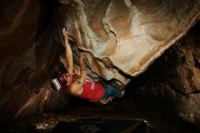Bouldering in Hueco Tanks on 11/23/2018 with Blue Lizard Climbing and Yoga

Filename: SRM_20181123_1726020.jpg
Aperture: f/8.0
Shutter Speed: 1/250
Body: Canon EOS-1D Mark II
Lens: Canon EF 16-35mm f/2.8 L