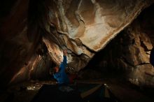 Bouldering in Hueco Tanks on 11/23/2018 with Blue Lizard Climbing and Yoga

Filename: SRM_20181123_1727150.jpg
Aperture: f/8.0
Shutter Speed: 1/250
Body: Canon EOS-1D Mark II
Lens: Canon EF 16-35mm f/2.8 L