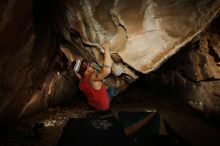 Bouldering in Hueco Tanks on 11/23/2018 with Blue Lizard Climbing and Yoga

Filename: SRM_20181123_1738440.jpg
Aperture: f/8.0
Shutter Speed: 1/250
Body: Canon EOS-1D Mark II
Lens: Canon EF 16-35mm f/2.8 L