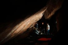 Bouldering in Hueco Tanks on 11/22/2018 with Blue Lizard Climbing and Yoga
Filename: SRM_20181122_1554070.jpg
Aperture: f/8.0
Shutter Speed: 1/250
Body: Canon EOS-1D Mark II
Lens: Canon EF 16-35mm f/2.8 L