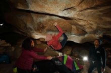 Bouldering in Hueco Tanks on 12/08/2018 with Blue Lizard Climbing and Yoga
Filename: SRM_20181208_1303270.jpg
Aperture: f/8.0
Shutter Speed: 1/200
Body: Canon EOS-1D Mark II
Lens: Canon EF 16-35mm f/2.8 L