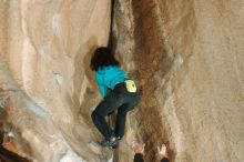 Bouldering in Hueco Tanks on 12/09/2018 with Blue Lizard Climbing and Yoga
Filename: SRM_20181209_1618130.jpg
Aperture: f/5.6
Shutter Speed: 1/250
Body: Canon EOS-1D Mark II
Lens: Canon EF 50mm f/1.8 II