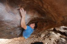 Bouldering in Hueco Tanks on 12/21/2018 with Blue Lizard Climbing and Yoga

Filename: SRM_20181221_1409100.jpg
Aperture: f/2.8
Shutter Speed: 1/160
Body: Canon EOS-1D Mark II
Lens: Canon EF 16-35mm f/2.8 L