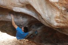 Bouldering in Hueco Tanks on 12/21/2018 with Blue Lizard Climbing and Yoga

Filename: SRM_20181221_1447210.jpg
Aperture: f/3.5
Shutter Speed: 1/250
Body: Canon EOS-1D Mark II
Lens: Canon EF 50mm f/1.8 II
