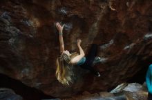 Bouldering in Hueco Tanks on 12/22/2018 with Blue Lizard Climbing and Yoga
Filename: SRM_20181222_1124380.jpg
Aperture: f/2.8
Shutter Speed: 1/160
Body: Canon EOS-1D Mark II
Lens: Canon EF 16-35mm f/2.8 L