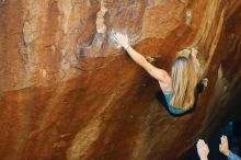 Bouldering in Hueco Tanks on 12/22/2018 with Blue Lizard Climbing and Yoga
Filename: SRM_20181222_1731300.jpg
Aperture: f/3.5
Shutter Speed: 1/400
Body: Canon EOS-1D Mark II
Lens: Canon EF 50mm f/1.8 II