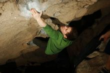 Bouldering in Hueco Tanks on 12/23/2018 with Blue Lizard Climbing and Yoga

Filename: SRM_20181223_1509560.jpg
Aperture: f/8.0
Shutter Speed: 1/250
Body: Canon EOS-1D Mark II
Lens: Canon EF 16-35mm f/2.8 L